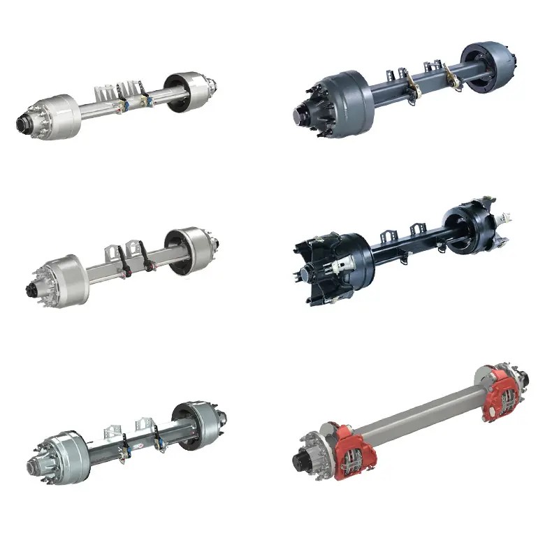 Paano Gumagana ang Trailer Axles? Pag-unawa sa Pangunahing Bahagi ng Semi-Trailer