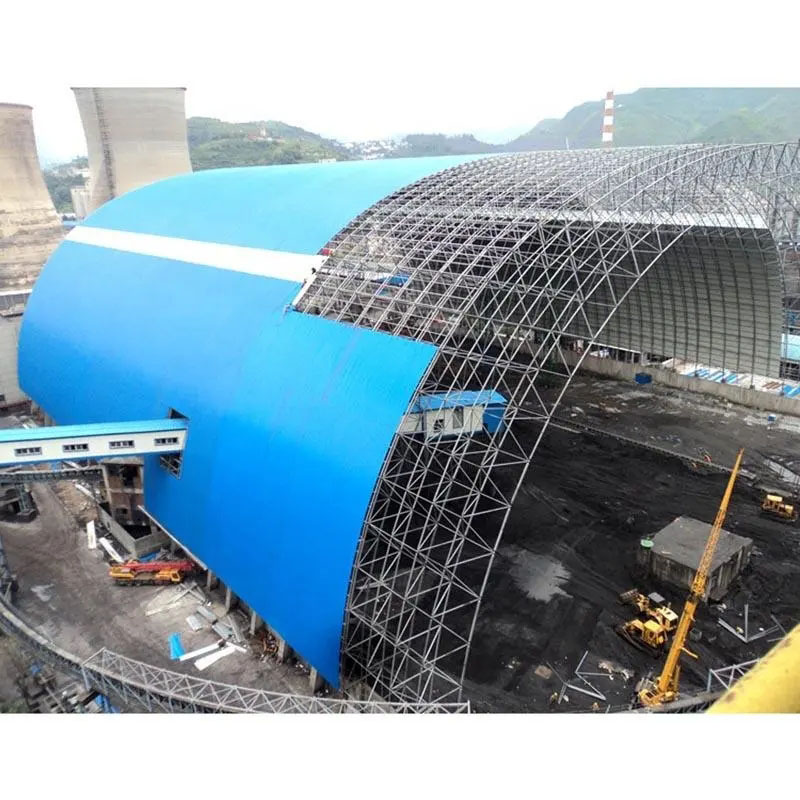 Steel Structure Coal Bunker na May Malakas na Panlaban sa Lindol